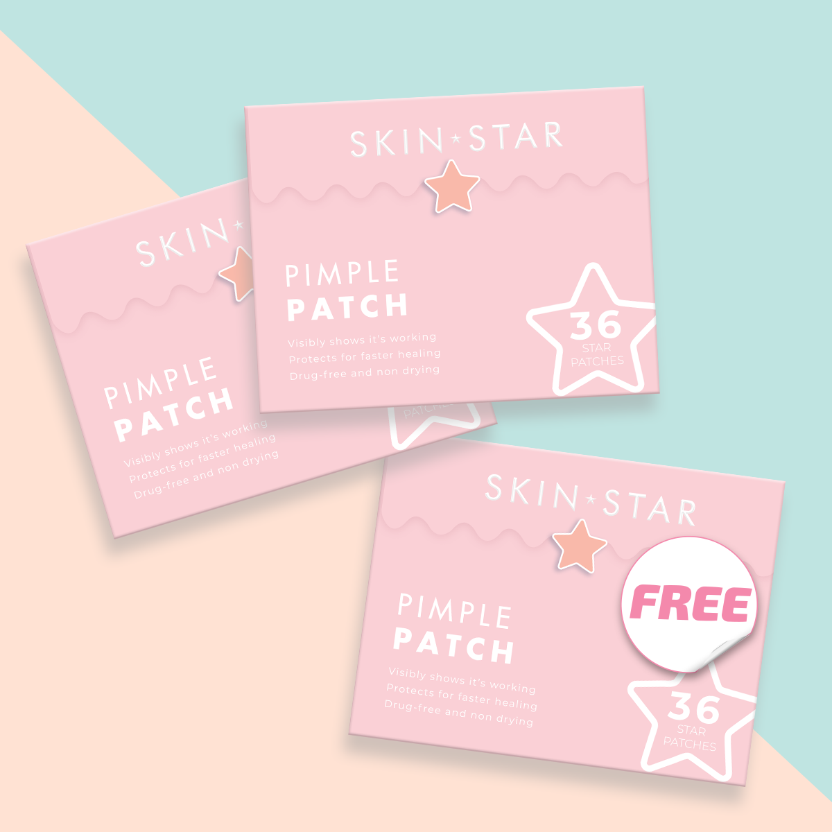 Subscription Only Offer - Buy 2 Get 1 free Star Patch