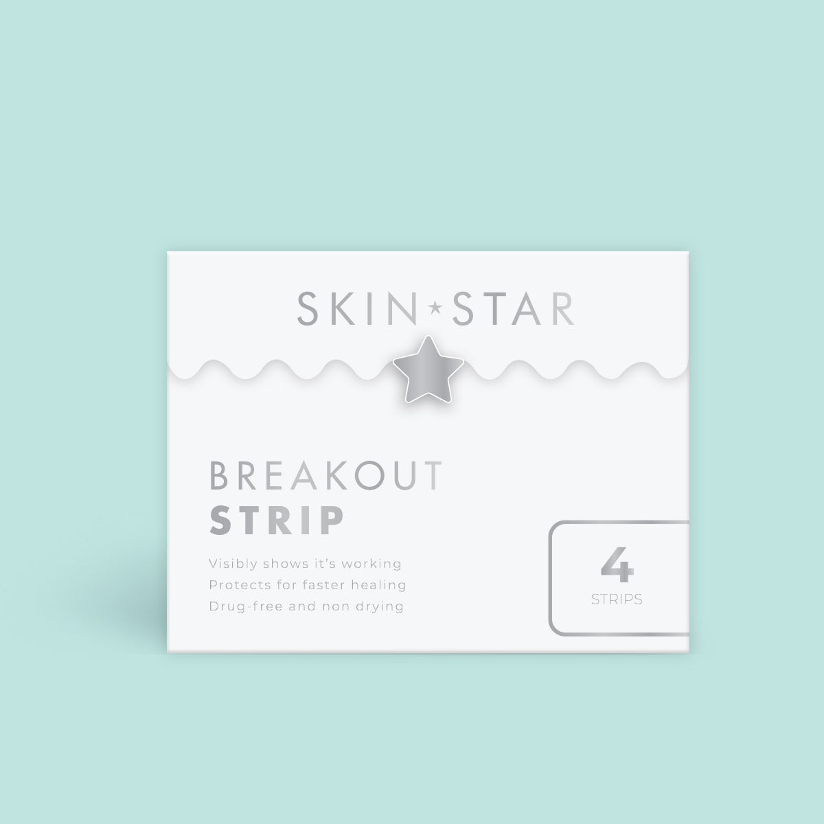 BreakoutStrip - 4 Large Clear Pimple Strips