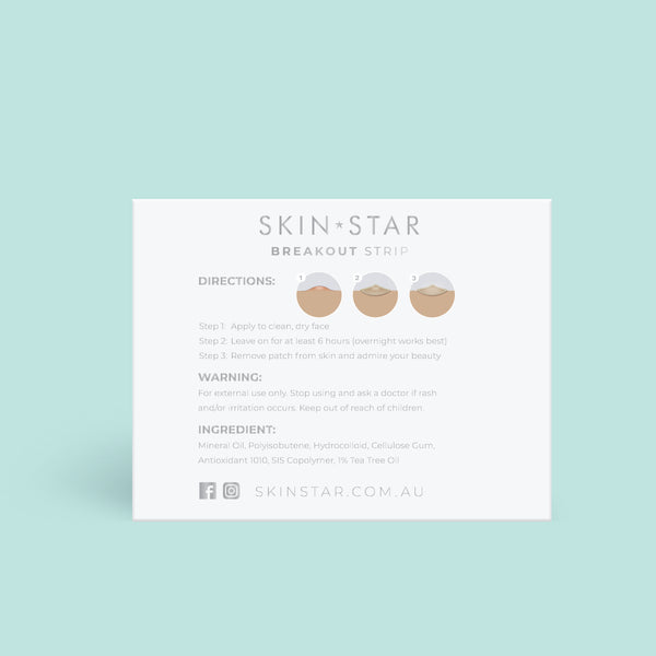 BreakoutStrip - 4 Large Clear Pimple Strips