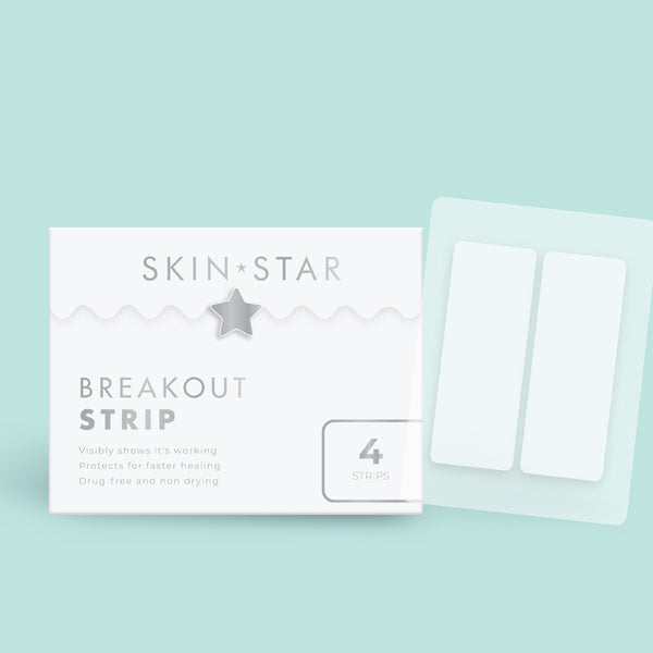 BreakoutStrip - 4 Large Clear Pimple Strips